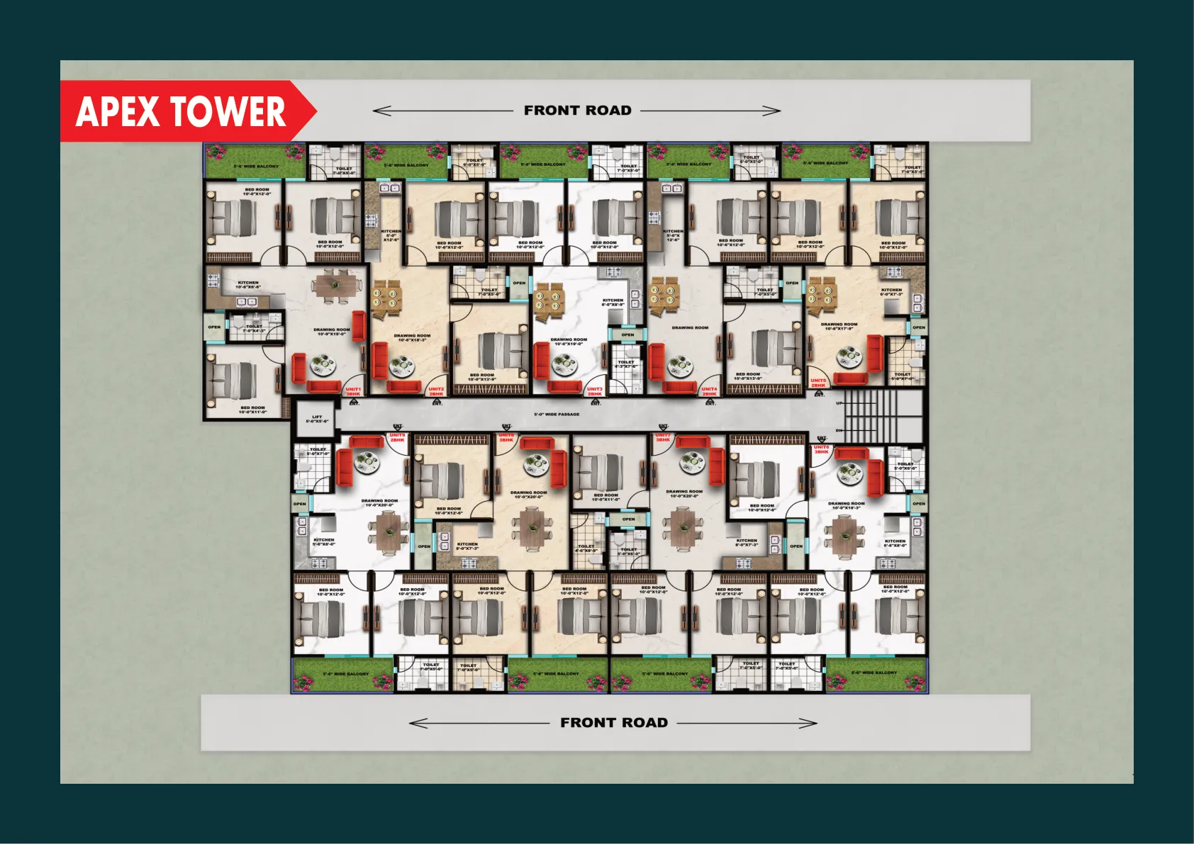 Apex Tower Site Layout